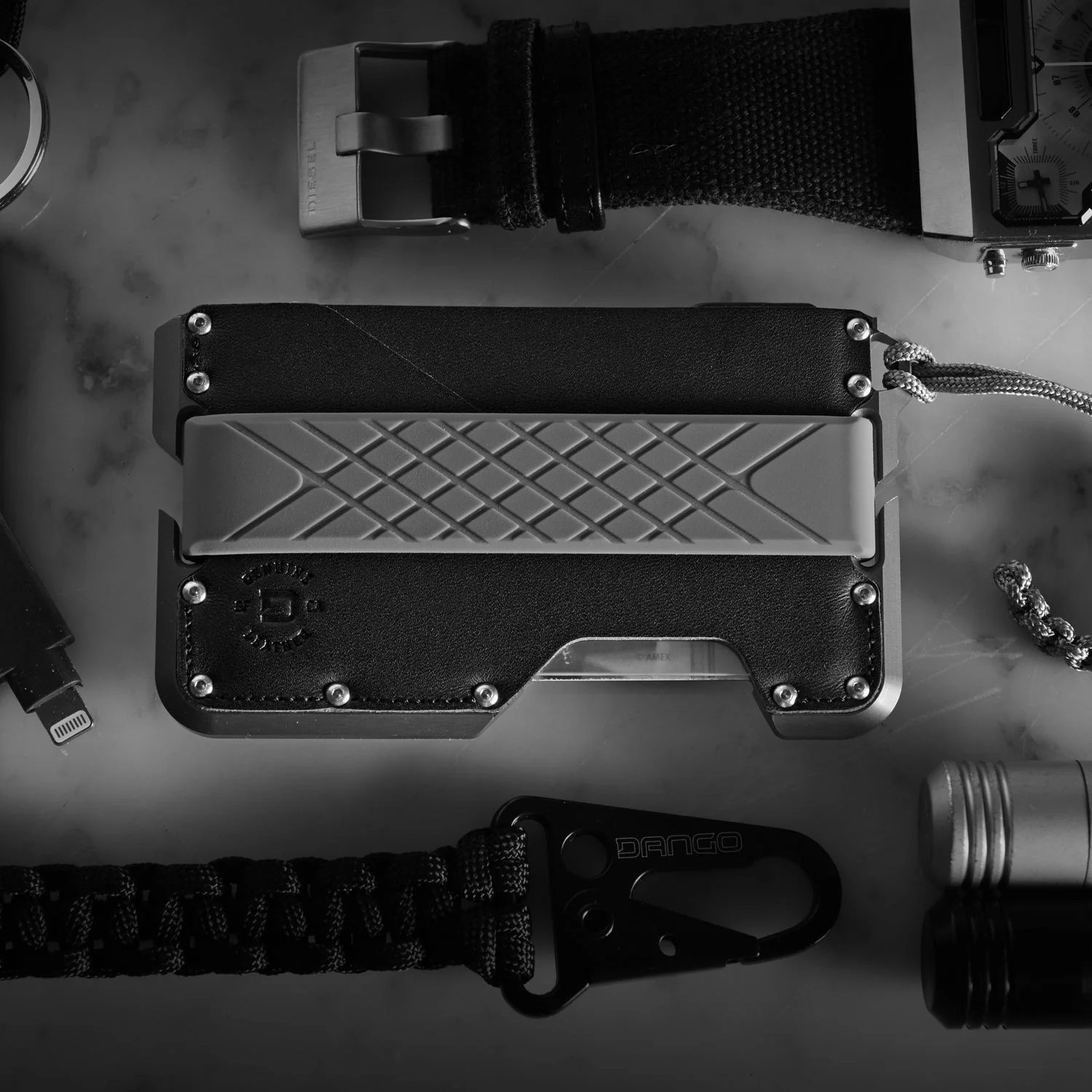 D01 DAPPER™ WALLET - SPECIAL EDITION - BATWING GREY - Image 8