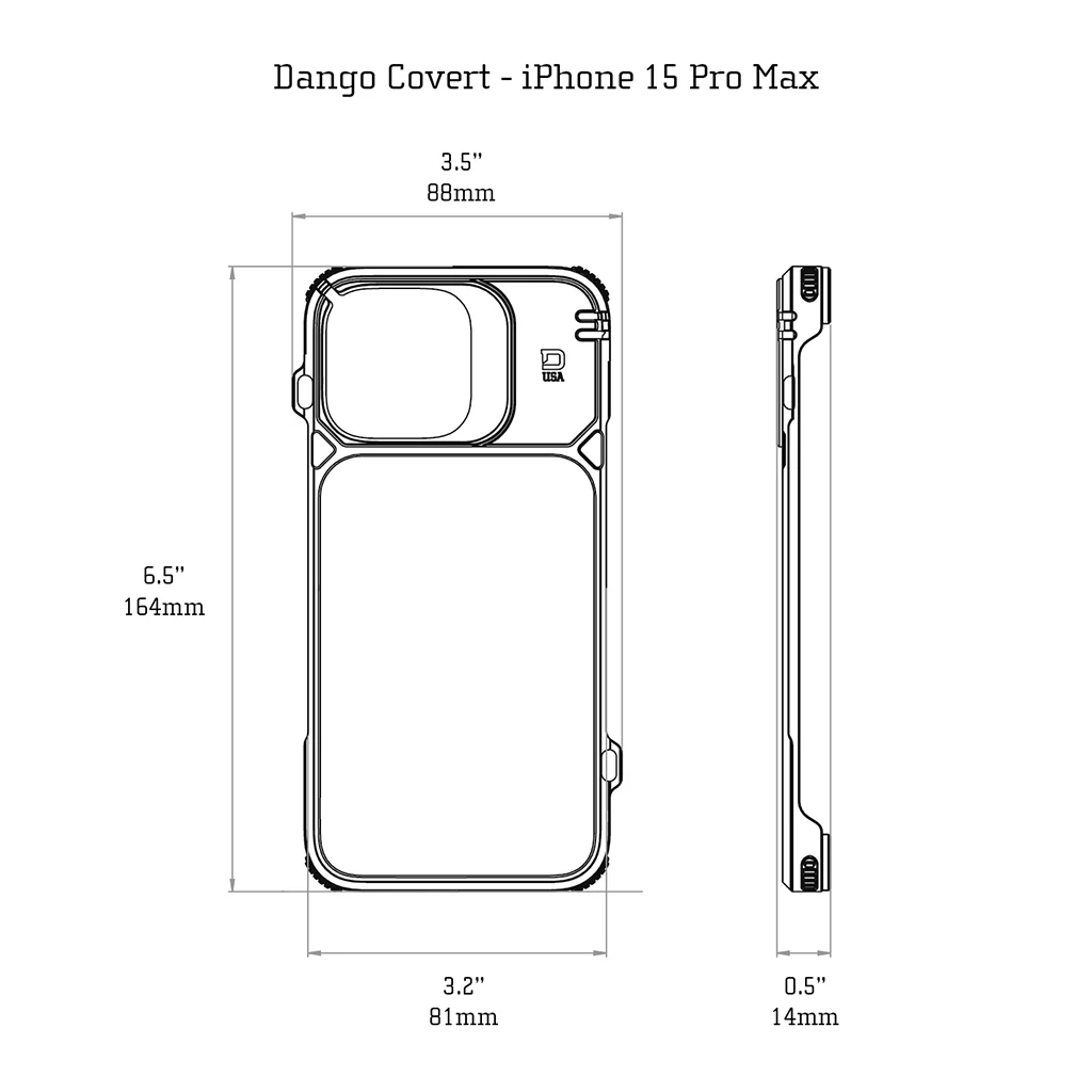 DANGO COVERT CASE FOR IPHONE 15 PRO MAX - Image 19