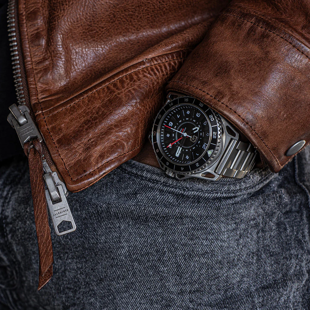 GMT-01 - AUTOMATIC GMT WATCH WITH METAL BRACELET - Image 7