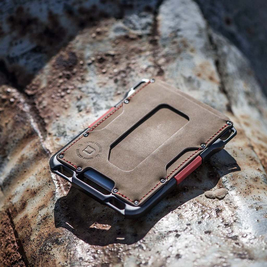 M1 MAVERICK™ WALLET - SPECIAL EDITION - SLATE GREY - SINGLE POCKET LEATHER - Image 10