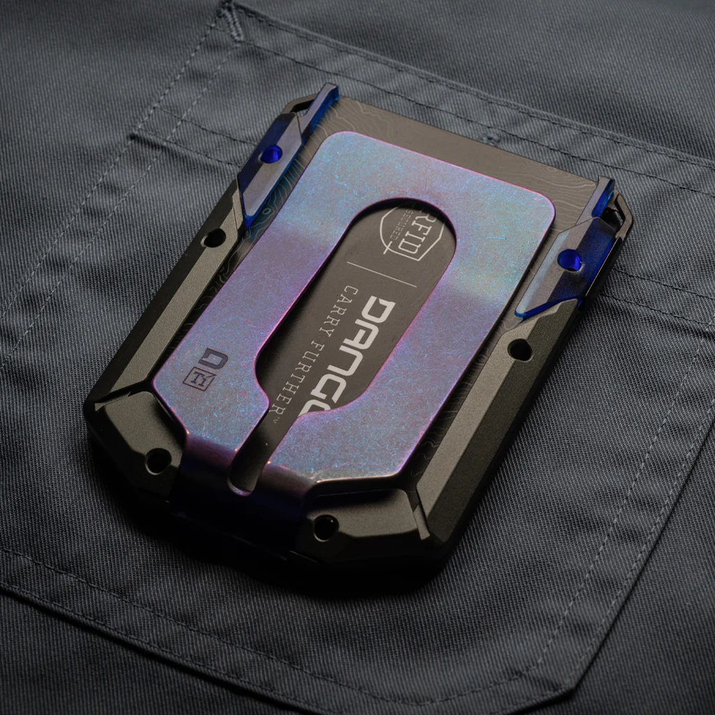 M4 SPECIAL EDITION MAVERICK™ RAIL WALLET with BURPLE ANODIZED TITANIUM CLIP - Image 11