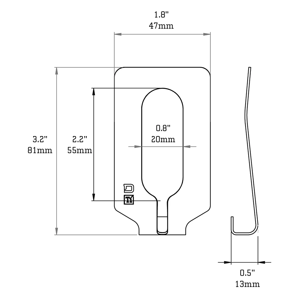 M4 SPECIAL EDITION MAVERICK™ RAIL WALLET with BURPLE ANODIZED TITANIUM CLIP - Image 15