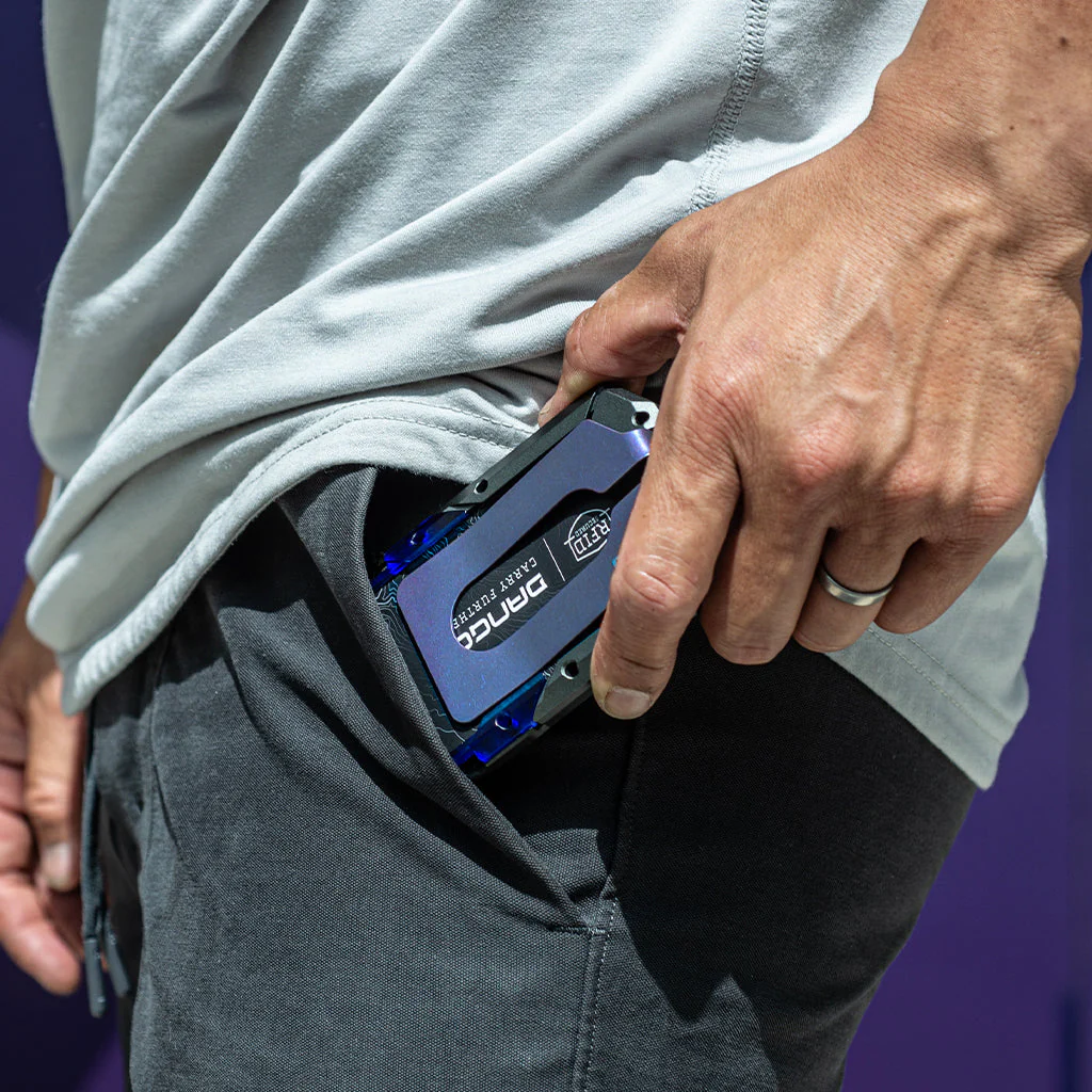 M4 SPECIAL EDITION MAVERICK™ RAIL WALLET with BURPLE ANODIZED TITANIUM CLIP - Image 9