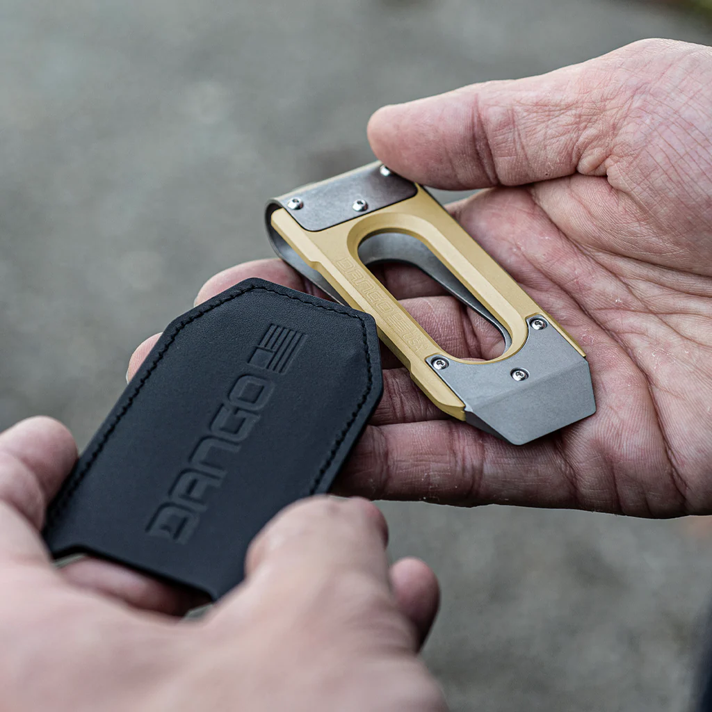 MC02 TITANIUM MONEY CLIP - LIMITED EDITION - GOLD ANODIZED - Image 13