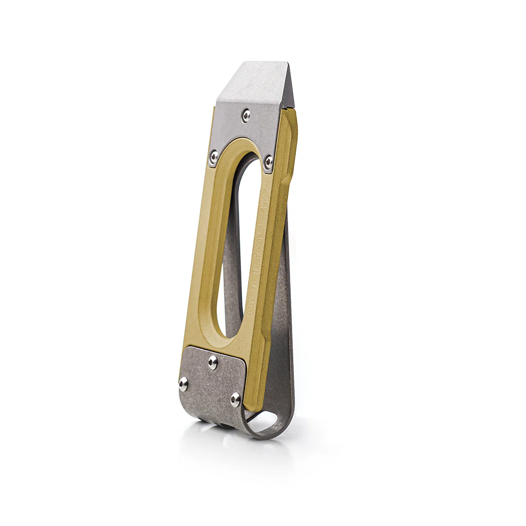 MC02 TITANIUM MONEY CLIP - LIMITED EDITION - GOLD ANODIZED - Image 3