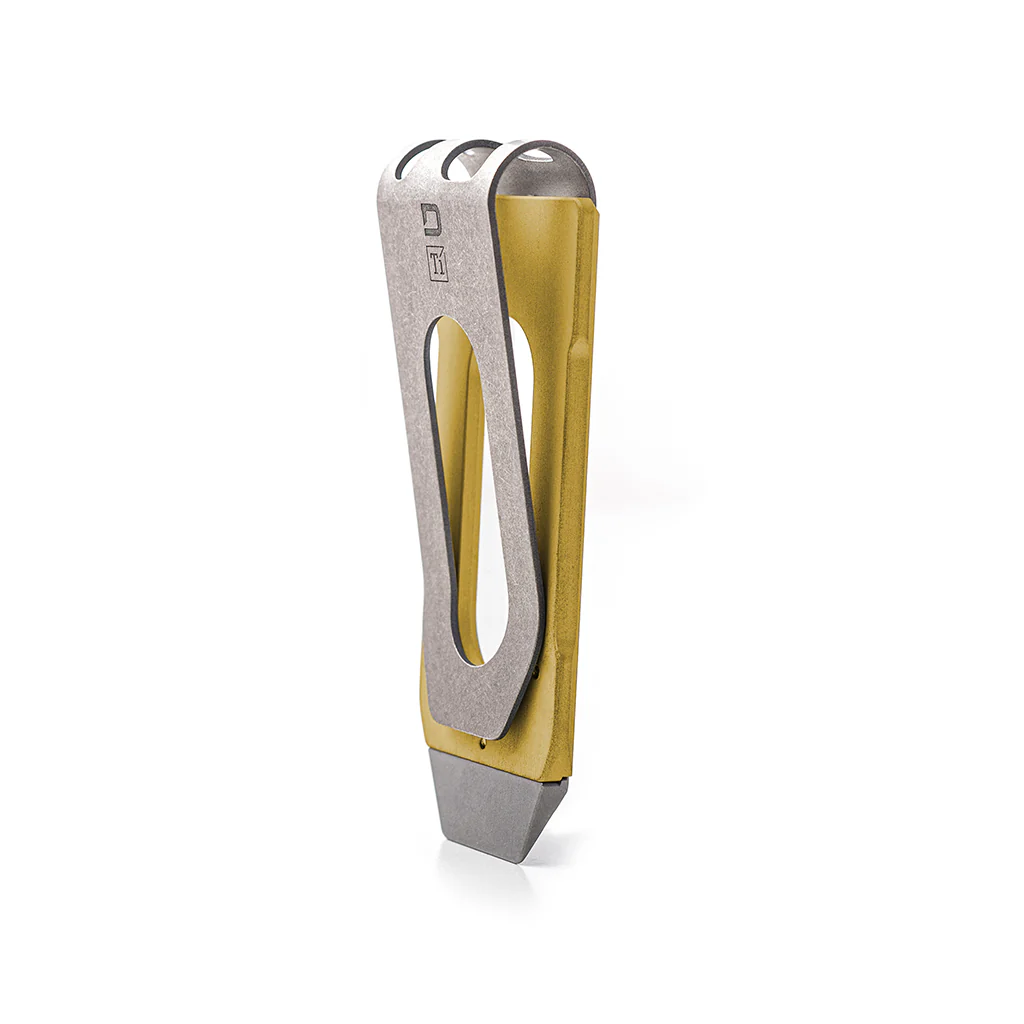 MC02 TITANIUM MONEY CLIP - LIMITED EDITION - GOLD ANODIZED - Image 4