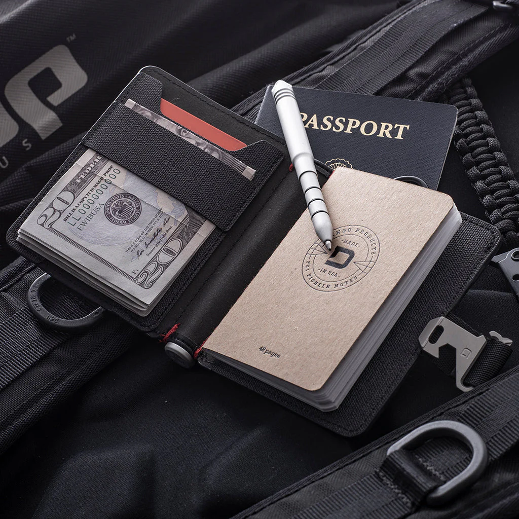 P01 PIONEER™ TRAVEL WALLET with PEN & NOTEBOOK - Image 15